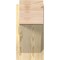 Ekena Millwork Traditional Block Rough Sawn Outlooker, Douglas Fir, 8"W x 16"D x 16"H OUT08X16X16TRA05RDF - alternate 2